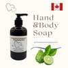 Bergamot & Sandalwood, Hand & Body Wash
