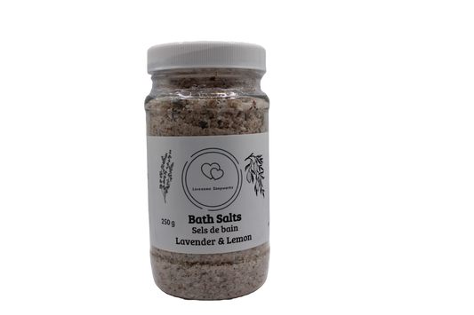 Lavender & Rosemary Herbal Bath Salts