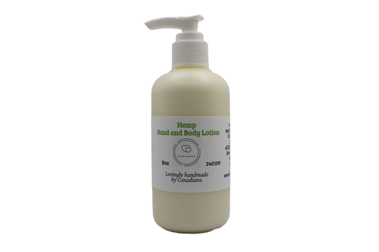Natural Lotion with Hemp