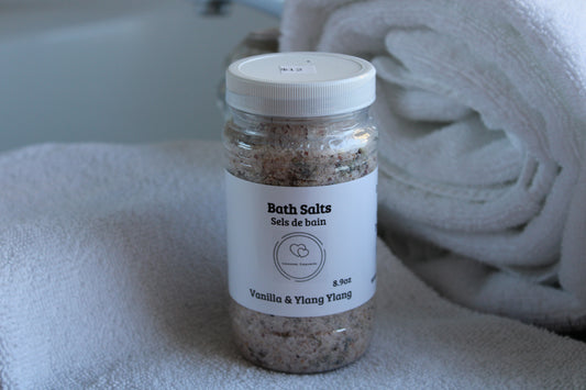 Vanilla & Ylang Ylang Herbal Bath Salts
