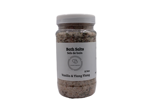 Vanilla & Ylang Ylang Herbal Bath Salts