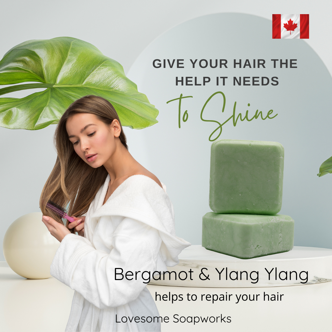 Repair Shampoo Bar - Bergamot & Ylang Ylang
