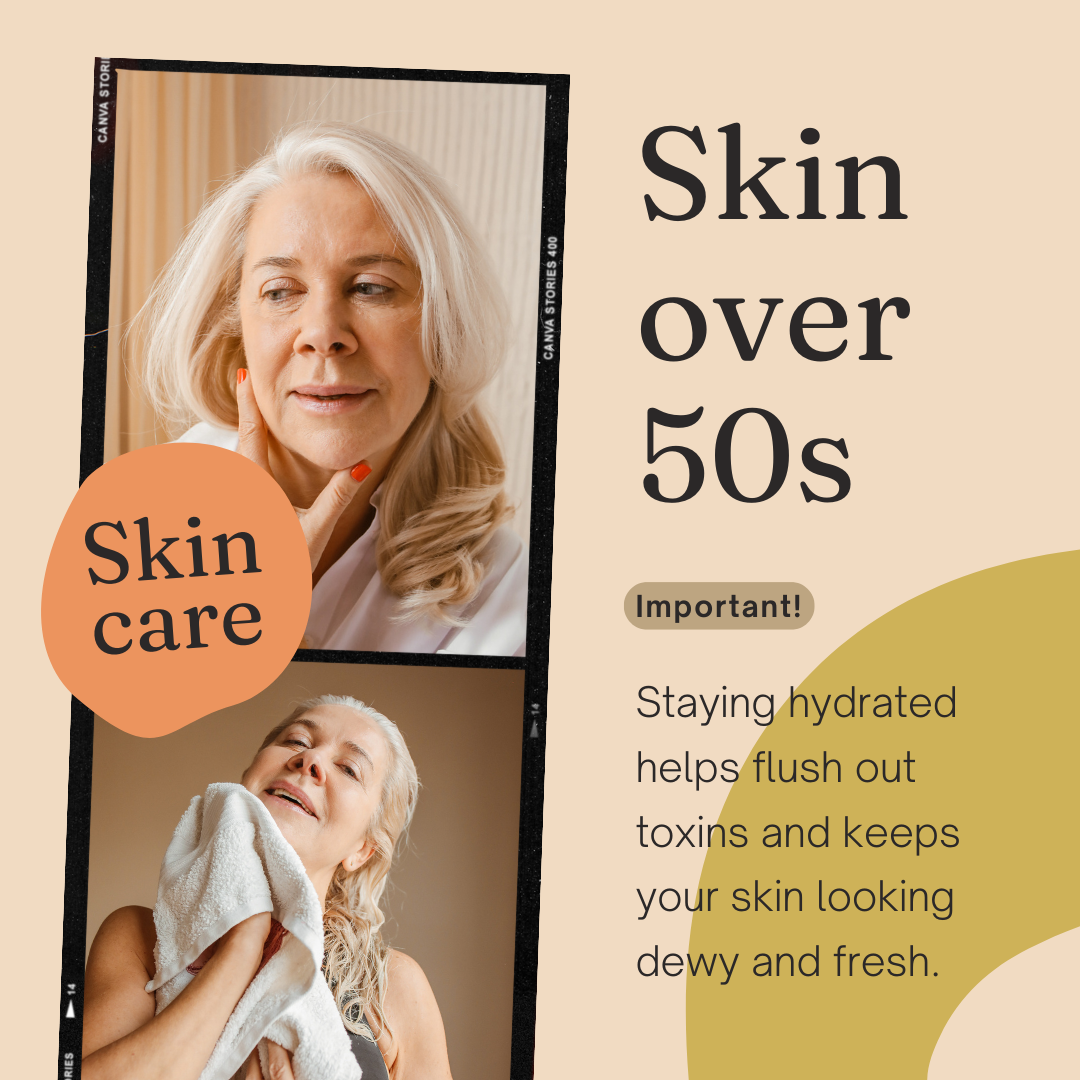 Skin Care After the Age of 50: Nurturing Your Natural Glow