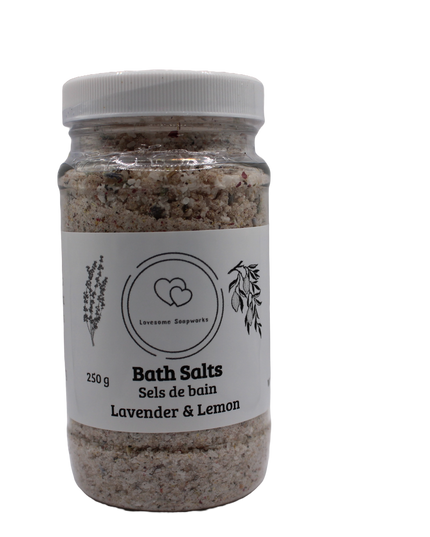 Lavender & Lemon Herbal Bath Salts