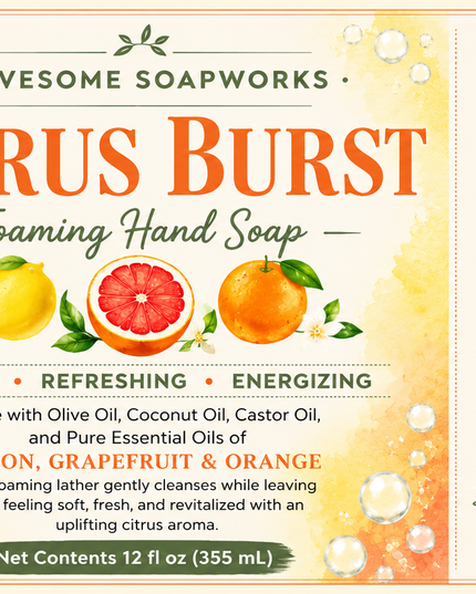 Foaming Soap Citrus Burst