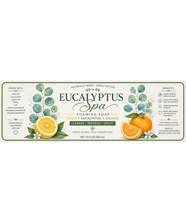 Foaming Soap Eucalyptus Spa