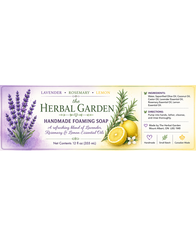 Foaming Soap Herbal Garden