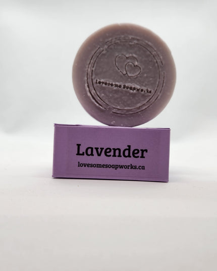 Our unique trademark recipe provides a smooth velvety lather.  With an abundance of Olive and Coconut oil to produce a long lasting bar of soap, that will leave every skin type feeling pristine and polished.