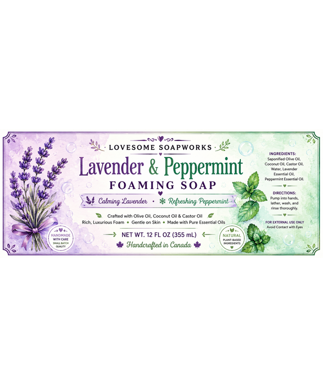 Foaming Soap Lavender Mint