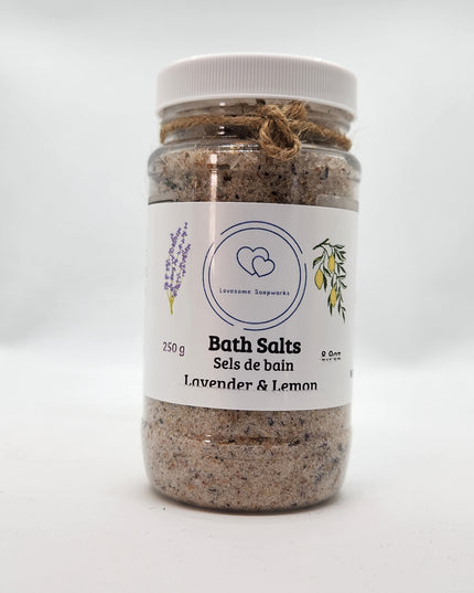 Lavender & Lemon Herbal Bath Salts