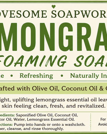 Foaming Soap Lemongrass