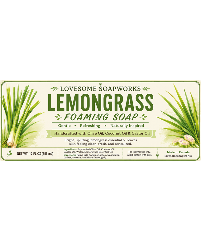 Foaming Soap Lemongrass